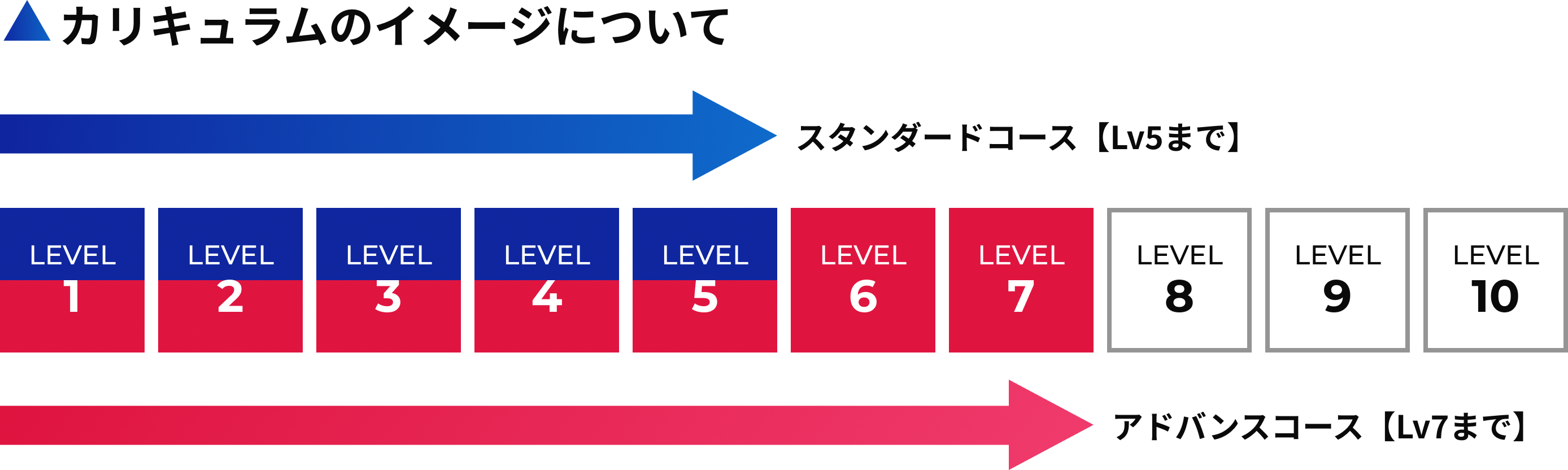カリキュラムのイメージ